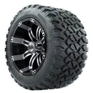 Set of (4) 12 in GTW Tempest Wheels with 20x10-R12 GTW Nomad All-Terrain Tires - Image 3