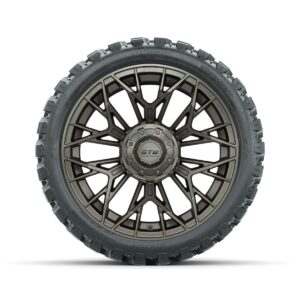 Set of (4) 15 in GTW® Stellar Matte Bronze Wheels with 23x10-R15 Nomad All-Terrain Tires - Image 3