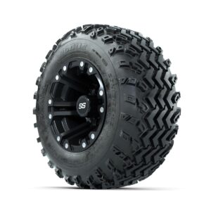 GTW Specter Matte Black 10 in Wheels with 20x10.00-10 Rogue All Terrain Tires   Full Set - Image 2