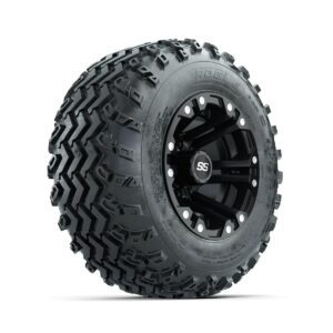 GTW Specter Matte Black 10 in Wheels with 20x10.00-10 Rogue All Terrain Tires   Full Set - Image 3