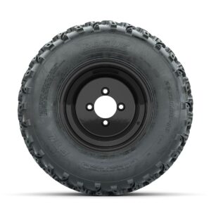 GTW Steel Black 10 in Wheels with 22x11.00-10 Rogue All Terrain Tires   Full Set - Image 2