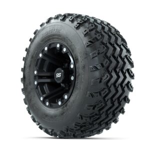 GTW Specter Matte Black 10 in Wheels with 22x11.00-10 Rogue All Terrain Tires   Full Set - Image 3