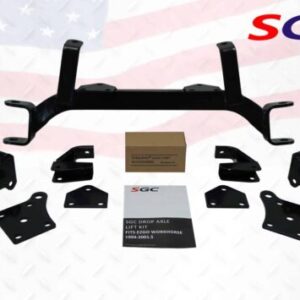 SGC Lift Kit – 6″ Drop Axle kit for EZGO MPT/ Workhorse 1200 (1994 – 2001.5) Gas - Image 2