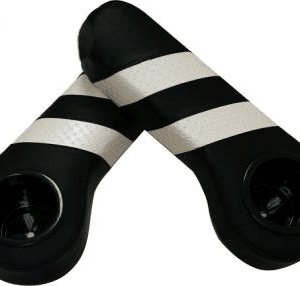 SGC Cushion Set for STEELENG (TXT only) Rear Flip Seat – Black/White Two Tone - Image 3