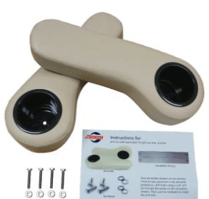 SGC Cushion Set for STEELENG Rear Flip Seat – Sandstone (Yamaha G29 (Drive) only) - Image 2