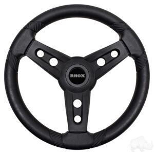 Lugana Black Steering Wheel with Yamaha Hub