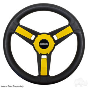 Giazza Golf Cart Steering Wheel - Black - EZGO Hub - Image 3