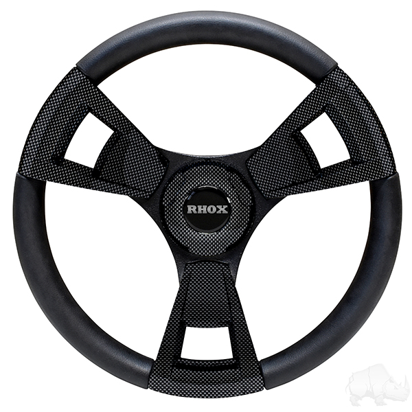 Fontana Carbon Fiber Golf Cart Steering Wheel