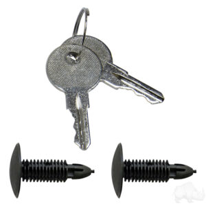 Dash Three Door, Black Textured, Club Car Tempo, Onward, Precedent 08.5+ - Image 5