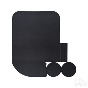 Dash, Deluxe with Radio/Speaker Cutout, Paintable ABS, Club Car Tempo, Precedent - Image 3