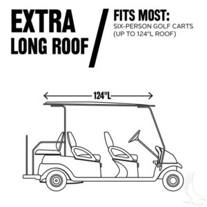 Enclosure, Deluxe 6 Passenger, Sand, Fits Up to 126" Top - Image 7