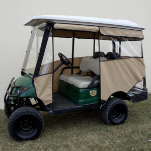 Odyssey Enclosure, 88" RHOX Top, Beige, Yamaha Drive with Rear Seat - Image 4