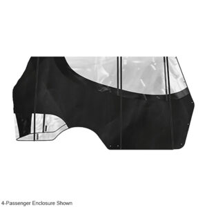 DoubleTake Enclosure & Valance for Kwick-Track Rail System, 6 Pass, CC DS New Style 00+, Multiple colors - Image 1