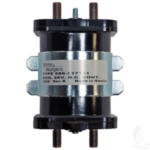 Solenoid, 36V 6 Terminal, Heavy Duty 200 Amp - Image 3