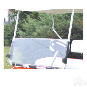 Windshield, Clear 2 Piece, Club Car Old Style 82-00 - Image 2