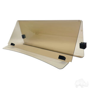Windshield, Tinted 2 Piece, E-Z-Go Express Cowl w/ Standard Top & 3/4" Strut - Image 5