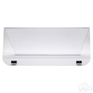 Windshield, 1/4" Impact Modified Clear 2 Piece, Club Car DS 00+ - Image 2