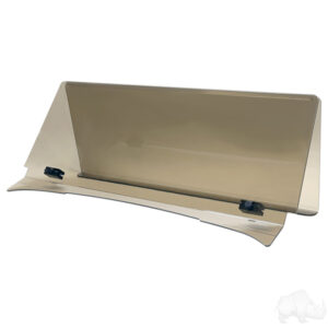 Windshield, 1/4" Impact Modified Tinted 2 Piece, E-Z-Go TXT 95-13, Medalist - Image 3
