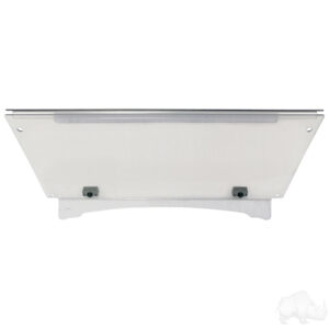 Windshield, 1/4" Impact Modified Clear 2 Piece, Yamaha Drive - Image 4