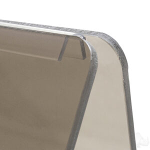 Windshield, Impact Modified 1/4" Tinted,2 Piece, E-Z-Go Express Cowl w/ Standard Top & 3/4" Strut - Image 2