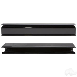 Windshield, Impact Modified 1/4" Tinted,2 Piece, E-Z-Go Express Cowl w/ Standard Top & 3/4" Strut - Image 4