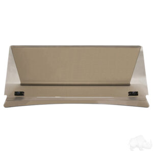 Windshield, Impact Modified 1/4" Tinted,2 Piece, E-Z-Go Express Cowl w/ Standard Top & 3/4" Strut - Image 5