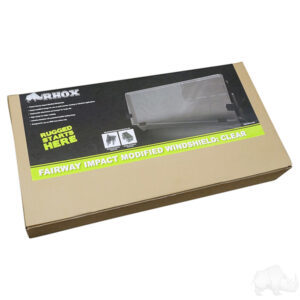 Windshield, Impact Modified Clear 2 Piece, E-Z-Go RXV 08-23 - Image 2