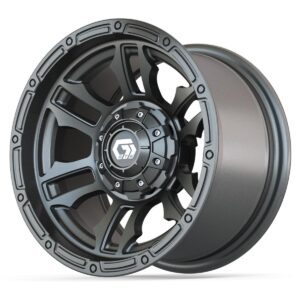 12″ GTW® Shogun Gloss Gunmetal Wheel - Image 2