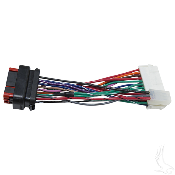 Golf Cart Harness to convert Curtis 1264/1268 controller to Alltrax XCT – plug and play adapter upgrade