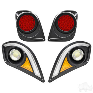 RHOX LED Light Kit w/ RGBW LED Running Lights and Plug and Play Harness, Yamaha Drive2, 12-48V - Image 2