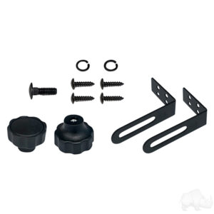 RHOX ACC-1000H Replacement Hardware Kit – 5 Panel Golf Cart Mirror Accessory