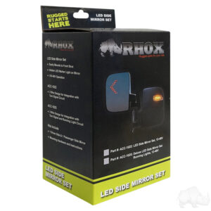 Mirror, Side LED, SET OF 2, 12V-48V, 2 wire - Image 3