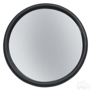 Mirror, Convex Side Mount Rearview, Stainless Steel - Image 2