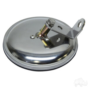 Mirror, Convex Side Mount Rearview, Stainless Steel - Image 4