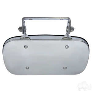 Universal 180 Degree Convex Roof Mount Mirror, Stainless - Image 3