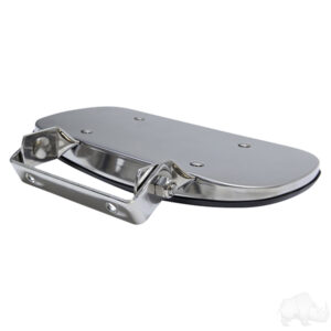 Universal 180 Degree Convex Roof Mount Mirror, Stainless - Image 4