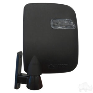 Mirror, Deluxe LED Side, Set of 2, Running/Turn Signal Lights 12-48V, 3 Wire - Image 2