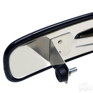 Mirror, Stainless Steel, 180 Degree Convex Roof Mount - Image 2