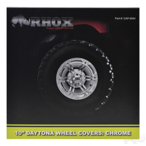 Wheel Cover, SET OF 4, 10" Daytona Chrome - Image 3