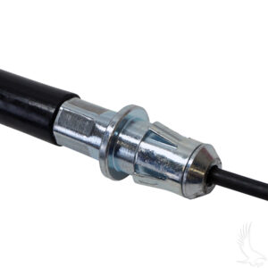 Brake Cable, Driver Side, Club Car Tempo, Precedent, Longer for lifted carts 39" - Image 4