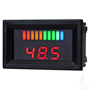 48 Volt Digital Voltage Display Charge Golf Cart Meter