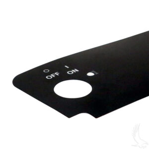 Decal, Key Switch w/ On and Lights, E-Z-Go TXT/Medalist - Image 4