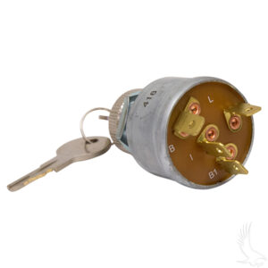 Key Switch, 4 Terminal, E-Z-Go 68+ w/ Factory Lights - Image 4