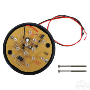 LED Strobe Light, Amber, 12-24VDC - Image 2