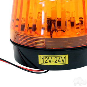 LED Strobe Light, Amber, 12-24VDC - Image 8
