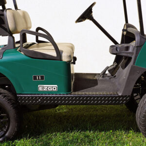 Rocker Panel, Black Powder Coated, E-Z-Go RXV 08+ - Image 2