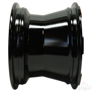 RHOX Vegas, Black w/ Orange w/ Center Cap, 10x7 ET-25 - Image 5