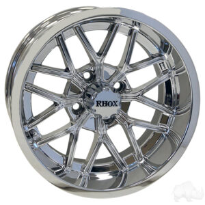 RHOX RX281, Chrome w/ Center Cap, 14x7 ET-25 - Image 1