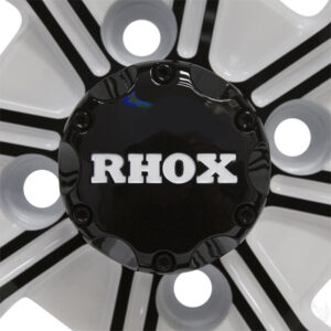 RHOX RX281, White with Gloss Black, 14x7 ET-25 - Image 4