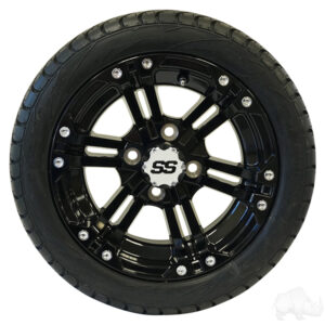 RHOX RX331, Black w/ Center Cap, 12x7 ET-25 - Image 2